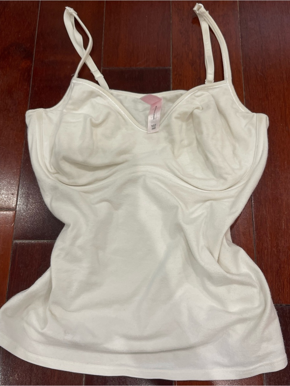 Victoria's Secret White Built-In Cup Camisole